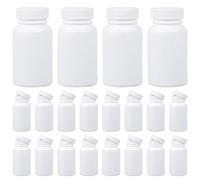 ERINGOGO 20 Unidades Pastillero Portátil para Viaje Diseño en Espiral, Material Ecológico y Seguro, Tapa Fácil de Abrir, Contenedor de Pastillas Adecuado para Almacenamiento Diario