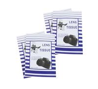 ERINGOGO 200 Piezas Toallitas de Limpieza Suaves para Lentes y Pantallas Papel Desechable para Gafas Cámaras Microscopios Limpieza Sin Rayas ni Daños