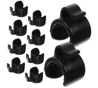 ERINGOGO 20piezas Clip De Almacenamiento De Cable Soportes Para Micrófono Organizador De Cables Abrazadera De Plástico Soporte Para