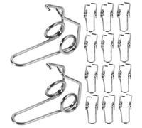 ERINGOGO 20piezas Resortes de Válvula para Trompeta Reparación de Instrumentos Musicales Accesorios de Repuesto para Instrumentos de Viento Mantenimiento de Trompeta de Resorte para Llave