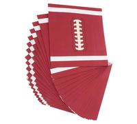 ERINGOGO 20piezas Servilletas De Fútbol Desechables Decoración De Fiesta Rugby Limpieza Rápida y Fácil Eventos Deportivos y Cumpleaños