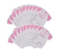 ERINGOGO 20piezas Tarjetas De Predicción Para Bebés De Consejos Significativos Para Celebraciones De Shower y Fotografía Diseño y Único Para Niñas
