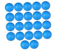 ERINGOGO 22 Piezas Bolas de Golf Huecas No Porosas para Entrenamiento Interior Ligeras y para Práctica de Swing Casa Color Azul