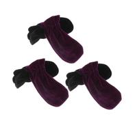 ERINGOGO 2juegos Cubierta Del Pedal Del Piano Protector Para Pedal De Piano Funda Material De Terciopelo Dorado Accesorios Para Instrumentos Musicales Para Proteger Salas De Ensayo o