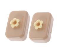 ERINGOGO 2juegos Estuche De Lentes De Portátil y Organizador De Lentes Compartimentos para y Diseño y Divertido