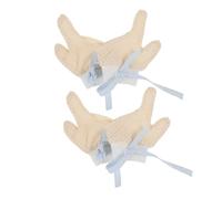 ERINGOGO 2pares Guantes De Niño Niña Succión De Pulgar Manoplas Para Niño Niña Detener Hábitos De Chuparse Los Dedos Ajustables y Cómodos Para Prevención De Succión Para Bebés y