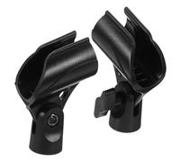 ERINGOGO 2piezas Clip De Micrófono Abrazadera De Soporte Para Micrófono Inalámbrico y Cable De Accesorios Prácticos Para Videoconferencias y Conciertos