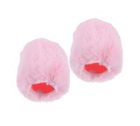 ERINGOGO 2piezas Funda De Micrófono De De Peluche Cubierta Protectora Para Micrófonos Reduce Del Viento y Protege De Impurezas Para Ktv Entrevistas y