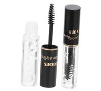 ERINGOGO 2piezas Gel Fijador De Cejas De Gel Líquido Transparente Resistente Al Agua Sudor Estilo Natural Para Cejas Cabezal De Cepillo Delicado Para Maquillaje Diario y Especiales