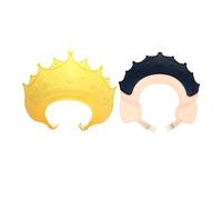 ERINGOGO 2piezas Gorro De Champú Para Bebés y Pequeños Prueba De Agua Forma De Para Evitar Agua Oídos Ojos Baño Ducha