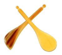 ERINGOGO 2piezas Herramientas Masaje Facial Acupressure Pen Rodillos De Gua Sha Para Ojos y Cara Portátil Ergonomía Material Estable