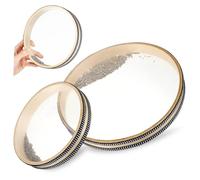 ERINGOGO 2piezas Instrumentos Musicales De Percusión Tambores Oceánicos Unidades Superficie Lisa Para Conciertos y Campamentos Niño Niña y Adultos