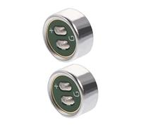 ERINGOGO 2piezas Micrófono De Condensador Omnidireccional Reducción De Ruido Accesorio Profesional para Grabación y Espectáculos Escenarios