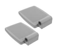 ERINGOGO 2piezas Para Sillas De Ruedas Para Reposapiés De Silla Accesorios De Rueda Estables y Color Gris Compatibles Mayoría De