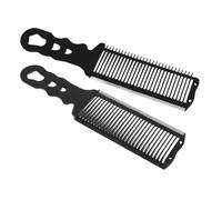 ERINGOGO 2piezas Peine Para Cortadora De Dientes Finos Peine Cabello Profesional Accesorios De Peluquero Para Peinar Hombres y Mujeres Salón