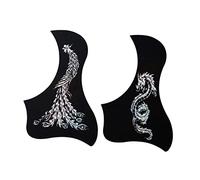 ERINGOGO 2piezas Protector De Guitarra Placas Autoadhesivas Antirrayaduras Para Golpeador De Guitarra y Flamenca