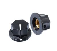 ERINGOGO 2piezas Tapa Perilla para Control de Tono Accesorios para Instrumentos Perillas Giratorias de Control para Guitarra Dispositivo de Potenciómetro de Eje