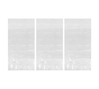 ERINGOGO 3 Fundas Transparentes para Guitarra: Funda Protectora Plana de 125 x 59 cm para Bajos acústicos y eléctricos Verticales.