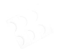 ERINGOGO 3 pares Pestañas Postizas Blancas Naturales Cortas Extensiones Fáciles para Halloween Cosplay y Fiestas Diseño Cruzado para Ojos Brillantes y Atractivos