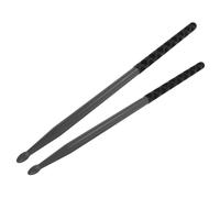 ERINGOGO 3 Pares Tambor de Nylon con Mangos Antideslizantes de Principiantes Perfectos Práctica Batería Electrónica