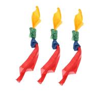 ERINGOGO 3 Piezas Accesorios Mágicos De Bufanda Que Cambia De Color Vistoso Bufandas para Que Los Jueguen Accesorios De Truco Borla Truco De La Bufanda Engaños Bufanda para Mago Tela