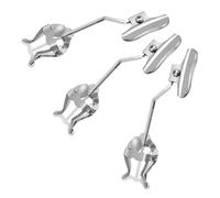 ERINGOGO 3 Piezas De Pinzas Para Partituras De Trompeta Soporte Para Partituras De Lira Soporte De Trompeta De Trombón