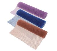 ERINGOGO 3 piezas Esponjas Africanas para Baño Exfoliante Ergonómica Suaves para Limpieza Profunda y Rápida Secado Accesorio para Ducha y Cuidado Corporal