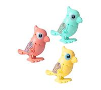 ERINGOGO 3 Piezas Juguete de Relojería de Animales de Juguete Forma de Gallina de Coordinación y Comunicación Colores Aleatorios Color Aleatorio