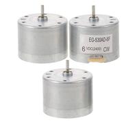 ERINGOGO 3 Piezas Motor Eléctrico de Plato Giratorio para Restauración de Tocadiscos Antiguos Potencia Estable y Diseño Compacto de Metal para Proyectos Domésticos