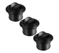 ERINGOGO 3 Piezas Salida Aire Acondicionado Caravana Ventilación Redonda con Tornillos Montaje Seguro Compatible con Rv y Autobuses