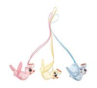 ERINGOGO 3 piezas Silbatos Pájaro Acuático para Juguetes Musicales Sonido de Pavo Real Juguetes Divertidos para Aire y Aprendizaje Temprano
