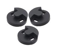 ERINGOGO 3 Piezas Silenciador de Goma para Cello Amortiguador Redondo Negro para Reducción de Ruido Accesorio de Práctica sin Herramientas para Ensayos y Apartamentos