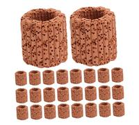 ERINGOGO 30 Piezas Anillos de Fijación para Plantas de Acuario Soporte Pesado sin Adhesivos Protección de Raíces Diseño de Gravedad para Paisajismo Acuático Estable Peceras