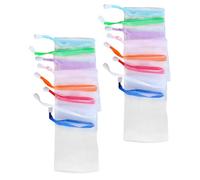 ERINGOGO 30 piezas Bolsa Jabón Unidades Malla Ahorradora para Ducha Espumante para Limpieza y Corporal Color Aleatorio Textura Cómoda para Conservar Jabón Artesanal Color Color Aleatorio