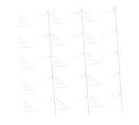 ERINGOGO 30 Piezas Varitas de Boda con Campanas y Cintas Blancas Varitas de Hada de Encaje Reutilizables para Fiestas Serpentinas Decorativas para Bodas y Celebraciones