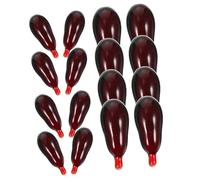 ERINGOGO 30piezas Cápsulas de Sangre Comestibles para Boca Píldora de Sangre Falsa Realista Accesorio de Vampiro para Halloween Cosplay Teatro y Fiestas de Disfraces