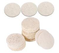 ERINGOGO 36piezas Discos Limpiadores Desmaquillantes De Lufa Exfoliantes Corporales Herramientas De Limpieza Facial Para Baño y Cuidado