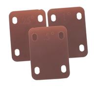 ERINGOGO 3piezas Calzas Para Cuello De Guitarra Ajustables y Resistentes Incluye Angulos Accesorios Para Reemplazo y Reparación De Guitarras