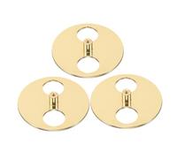 ERINGOGO 3piezas Llaves Para Cuerda De Música Repuesto Para Mecanismos De Cajas Musicales Base De Dorada Acabado Espejo Accesorios Para Proyectos De Música y Decoración