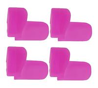 ERINGOGO 4 Almohadillas de Silicona para Dedo de Clarinete Color Rosa, Reposapiés Suave Pulgar, Soporte Ergonómico Pequeño y Ligero para Accesorios de Clarinete, Adecuado para Práctica