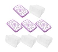 ERINGOGO 4 Cajas Absorbentes de Humedad Reutilizables de Plástico para Uso Doméstico, Gran Capacidad y Diseño Compacto para Armarios y Estanterías
