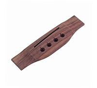 ERINGOGO 4 Cuerdas Mubeth Puente De Silla De Guitarra Puente De Guitarra Acustica Partes De Guitarra Acustica Puente De Palo De Rosa Bambú Café