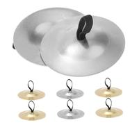 ERINGOGO 4 pares Mini Címbalos de Dedo Resistentes para Danza del Vientre Melodioso de Ligeros y Portátiles para y Fiestas