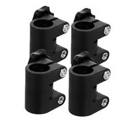 ERINGOGO 4 Piezas Adaptador de Montaje para Soporte de Luz con Abrazadera Ajustable y Perilla de Liberación Rápida Compatible con Aros de Luz y Reflectores para Fotografía Estudio y