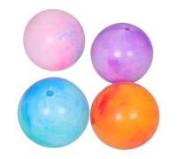 ERINGOGO 4 Piezas Bolas de Yoga Inflables Antideslizantes para Ejercicio Equilibrio y Estabilidad Balón Portátil para Pilates Fisioterapia y Entrenamiento de Core Oficina y Hogar