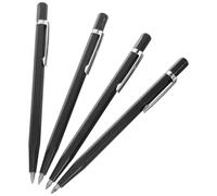 ERINGOGO 4 Piezas Bolígrafo de Grabado de Metal Negro, Trazado Fino
