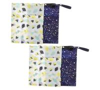 ERINGOGO 4 Piezas Bolsa Húmeda Impermeable Bolsa De Ropa Extra para La Escuela para Cubo De De Tela Bolsas De Organizador De Traje De Natación Aleación De Aluminio