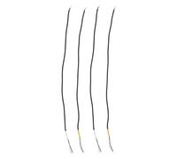 ERINGOGO 4 Piezas Cable para Guitarra Eléctrica con Núcleos Blindados Arnés de Cableado para Control de Volumen y Conexión Compatible con Pedales y Accesorios