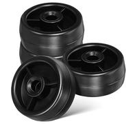 ERINGOGO 4 Piezas de Ruedas para Bicicleta Estática y Cinta de Correr, Accesorios Fitness Duraderos de PP y Pa para Gimnasio y Home Gym Fácil Movilidad