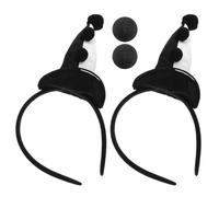 ERINGOGO 4 Piezas Diademas de y Narices de Suave para Halloween y Carnaval Accesorios Cómodos y Coloridos para Mujeres y Fiestas Temáticas